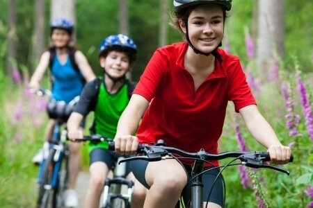 kids on bicycles