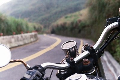 motorcycle on highway