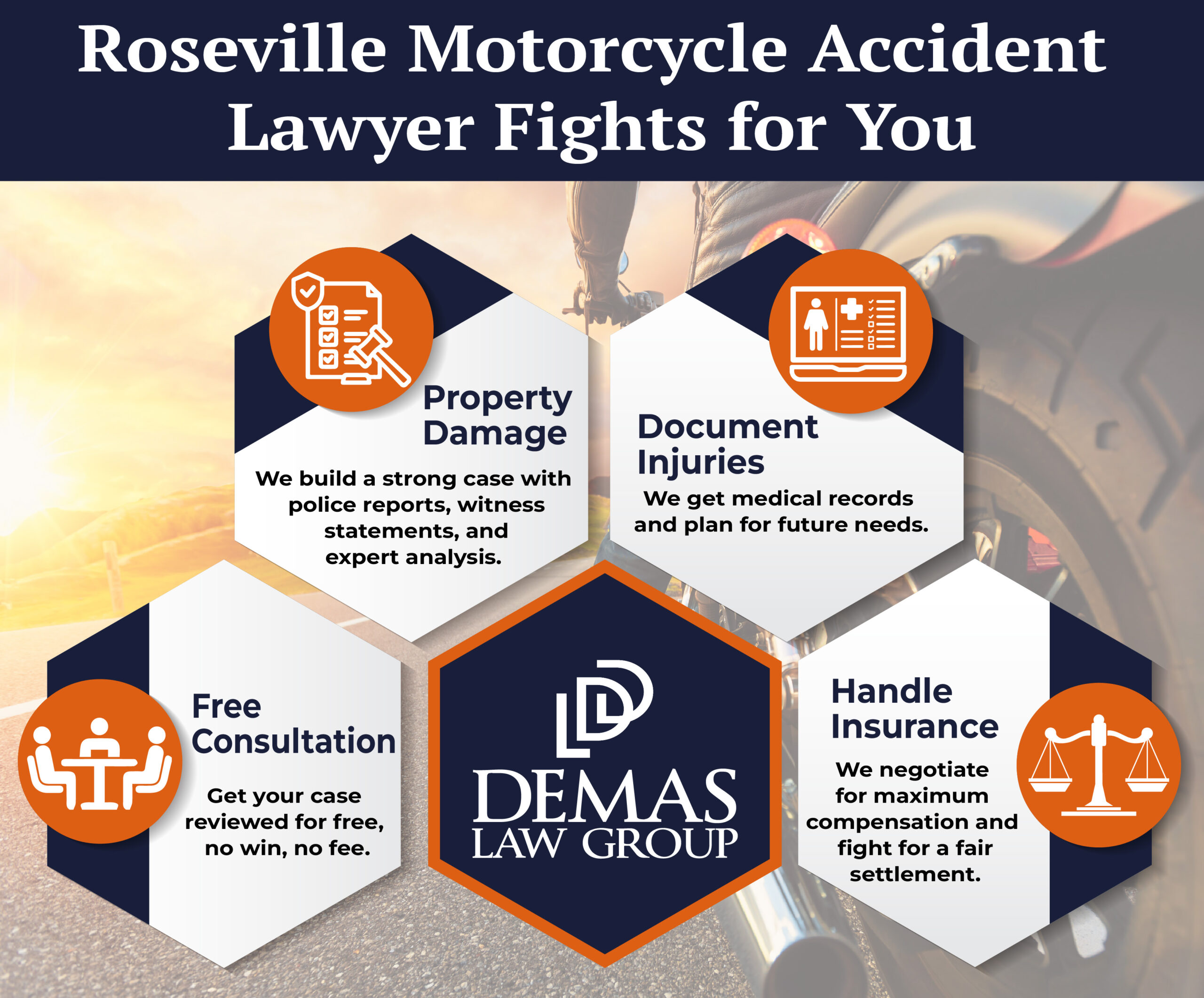 Roseville Motorcycle Lawyers Fight